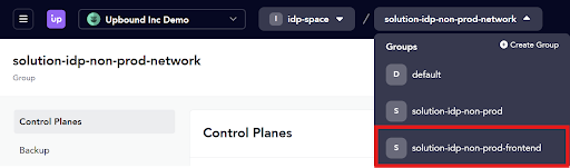 controlplaneView
